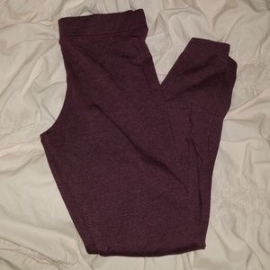 Maroon VS Pink Leggings